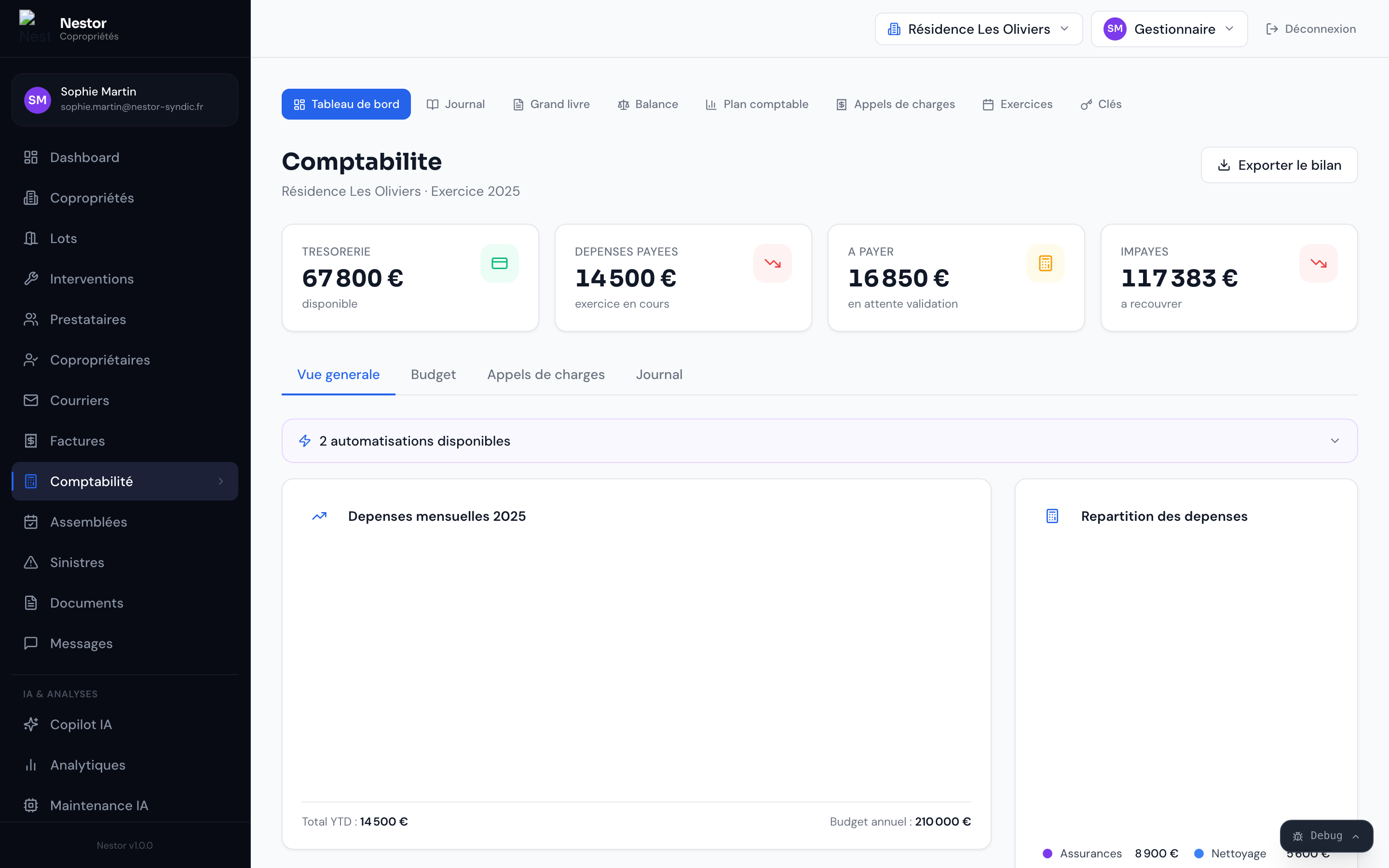 Nestor — Factures & Comptabilité